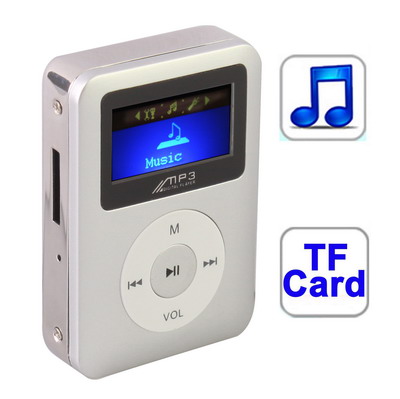 TF (Micro SD) Card Slot MP3 Player with LCD Screen, Speaker